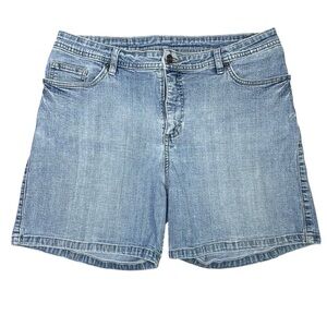 Classic Blue Denim Women's Shorts
